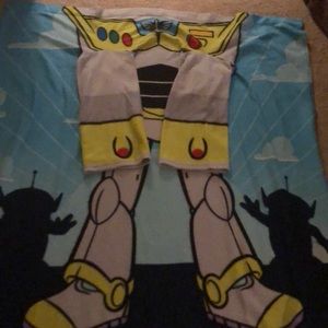 Buzz light year blanket with arms